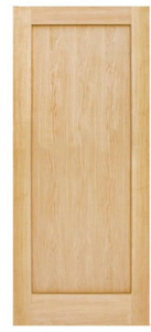 Shaker 1 panel White Oak